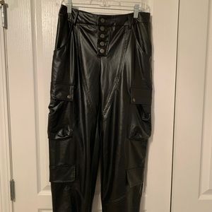 Lioness leather cargo pants